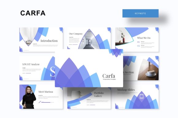 Carfa Keynote Template: Streamlining Professional Presentations