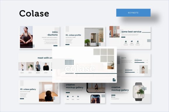 Colase Keynote Template: A Visual Powerhouse for Your Next Pitch