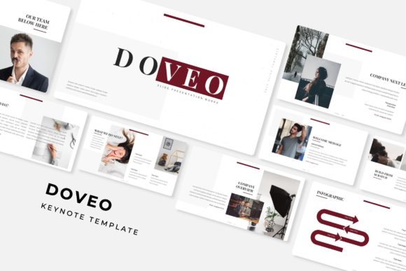 Doveo Keynote Template: A Dynamic Presentation Toolkit