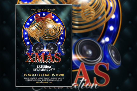 Festive Branding Made Easy: A Modern Christmas Poster Template