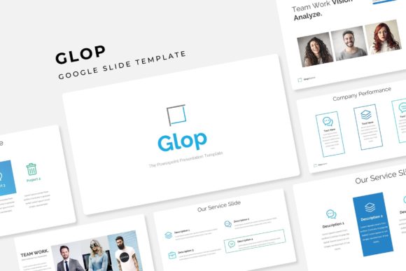 Glop Google Slide Template: 150+ Slides for Dynamic Presentations