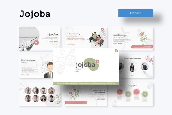 Jojoba Keynote Template: A Visual Toolkit for Modern Presentations