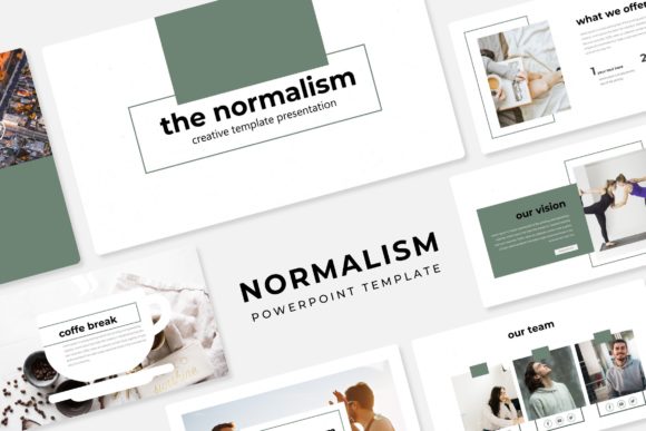 Normalism PowerPoint Template: Your Blueprint for Stunning Presentations