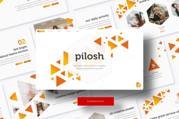 Pilosh: A Power Point Template for Modern, Cohesive Presentations
